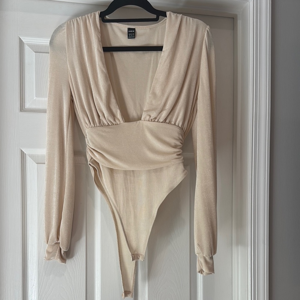 Elegant Cream Bodysuit
